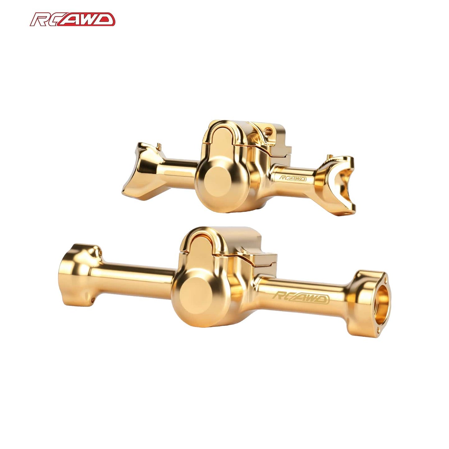 RCAWD Axial SCX30 RCAWD SCX30 All Brass Front Rear Axle Housing