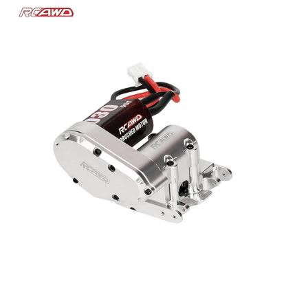 RCAWD Axial SCX30 RCAWD SCX30 Center Gearbox Transmission Box Set with 030 55T Motor Helical Gear