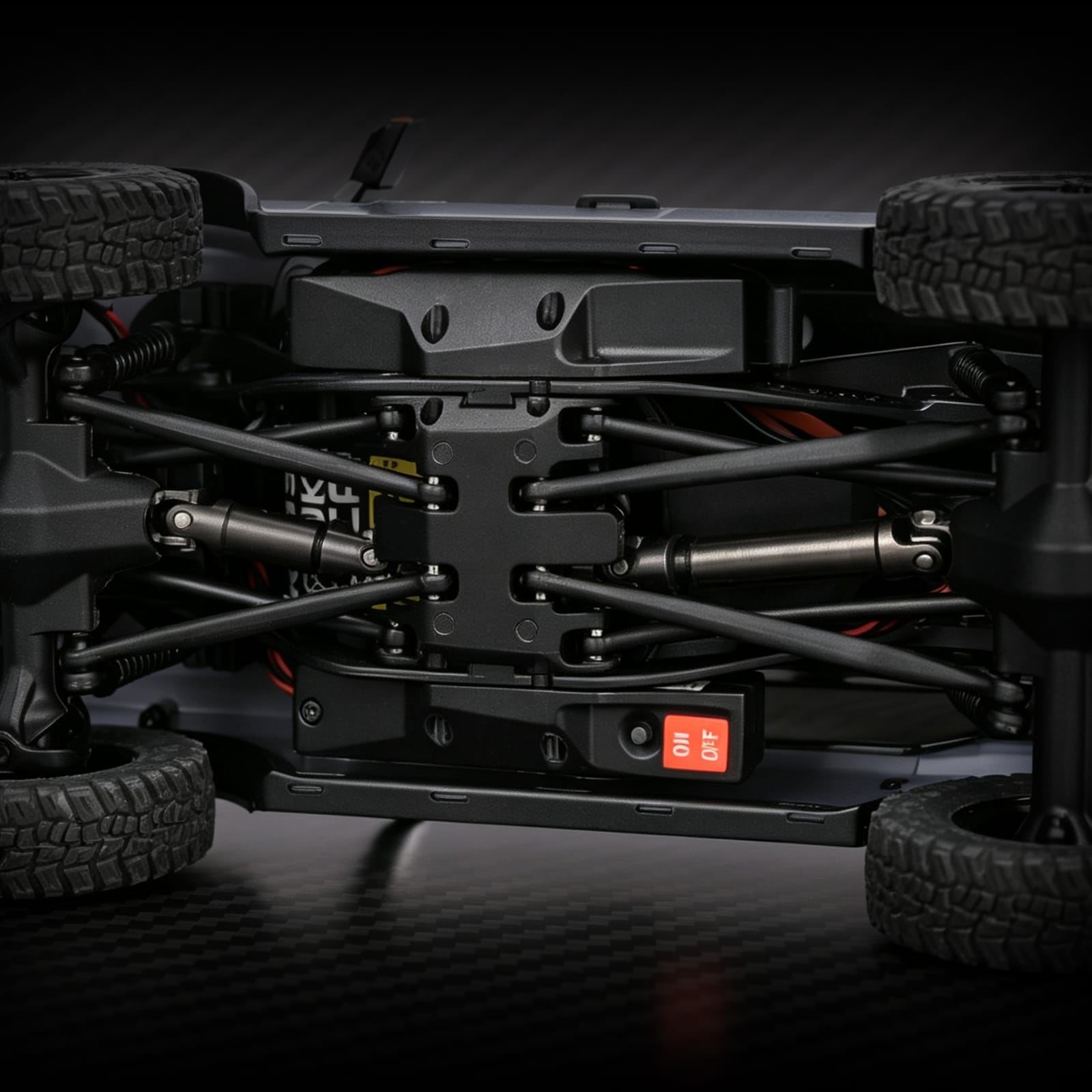 RCAWD Axial SCX30 RCAWD SCX30 Steel Center DriveShaft Drivetrain