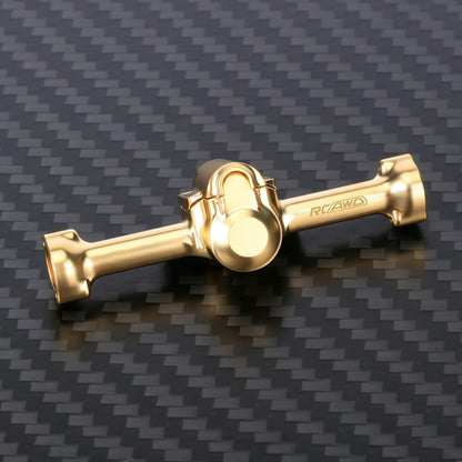 RCAWD Axial SCX30 Rear Axle Housing RCAWD SCX30 All Brass Front Rear Axle Housing
