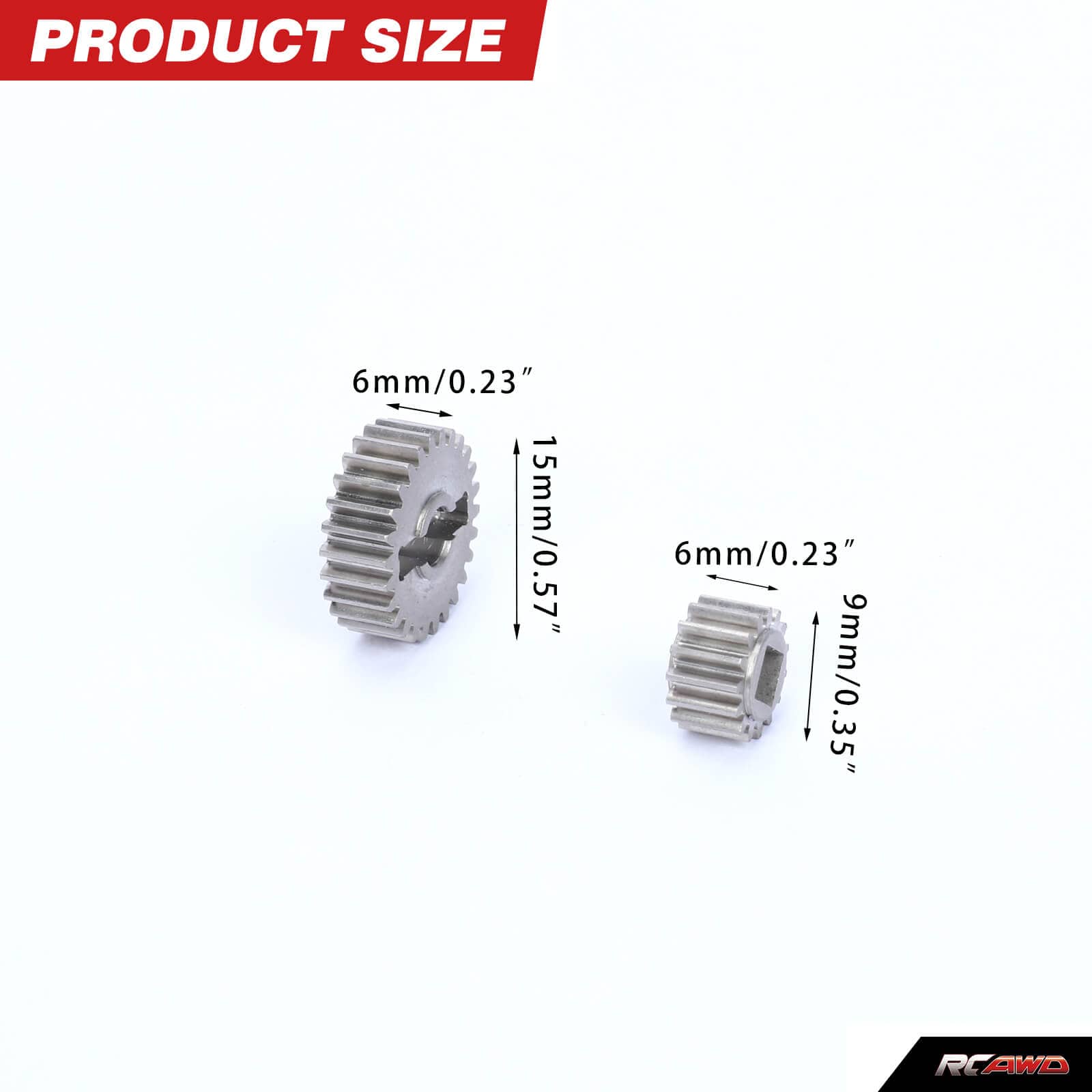 Axial 48P Portal Gear Set 26T/15T – Zahnradsatz Für RC-Modelle, 2 Stück