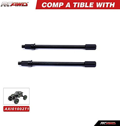 RCAWD Axial UTB18 AXI212013BL RCAWD Axial UTB18 Upgrades Steel Rear Axle Drive Shaft for 1/18 Capra Trail