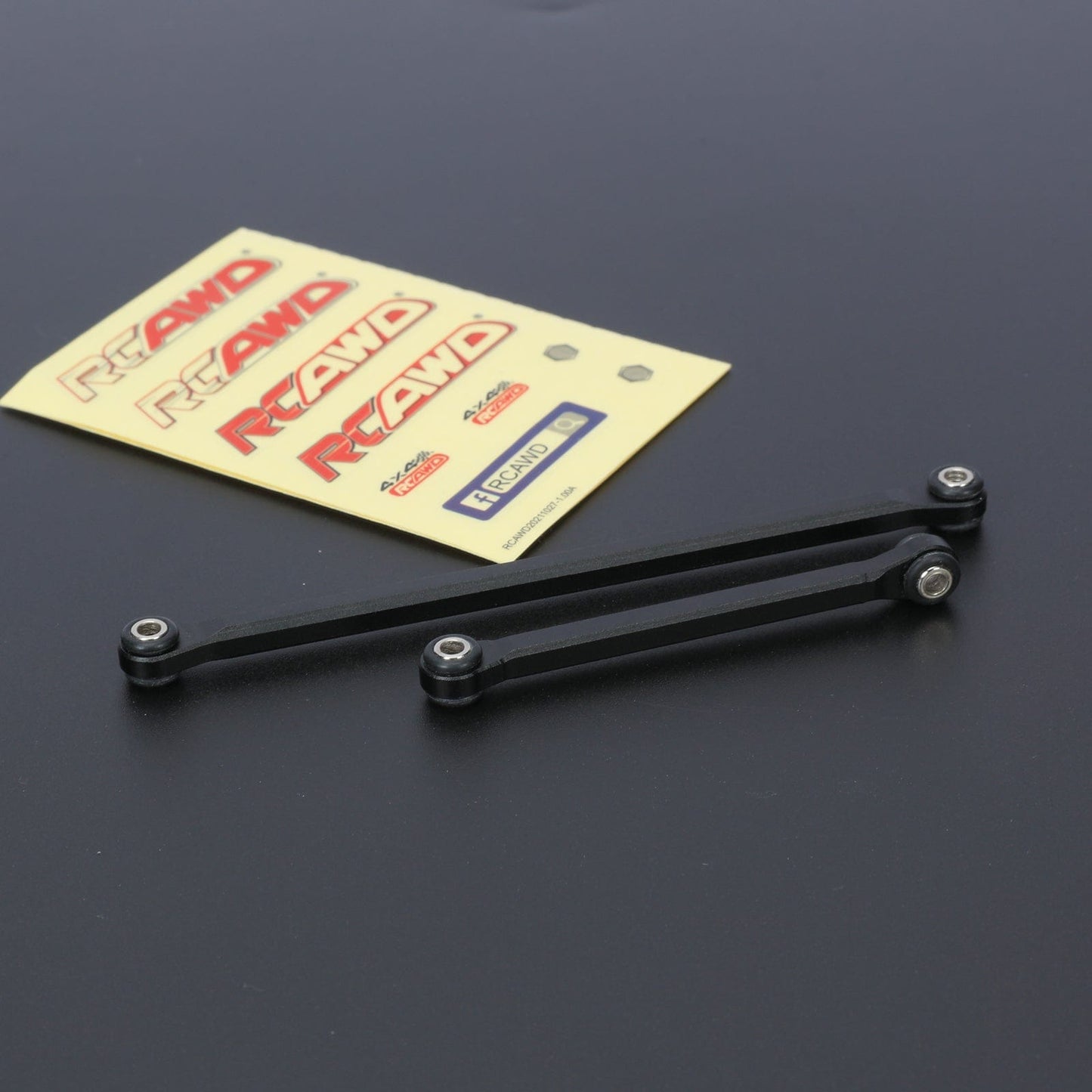 RCAWD Axial UTB18 Black RCAWD Axial UTB18 Capra upgrades Aluminum alloy Steering Link Set linkage tie rod AXI214001