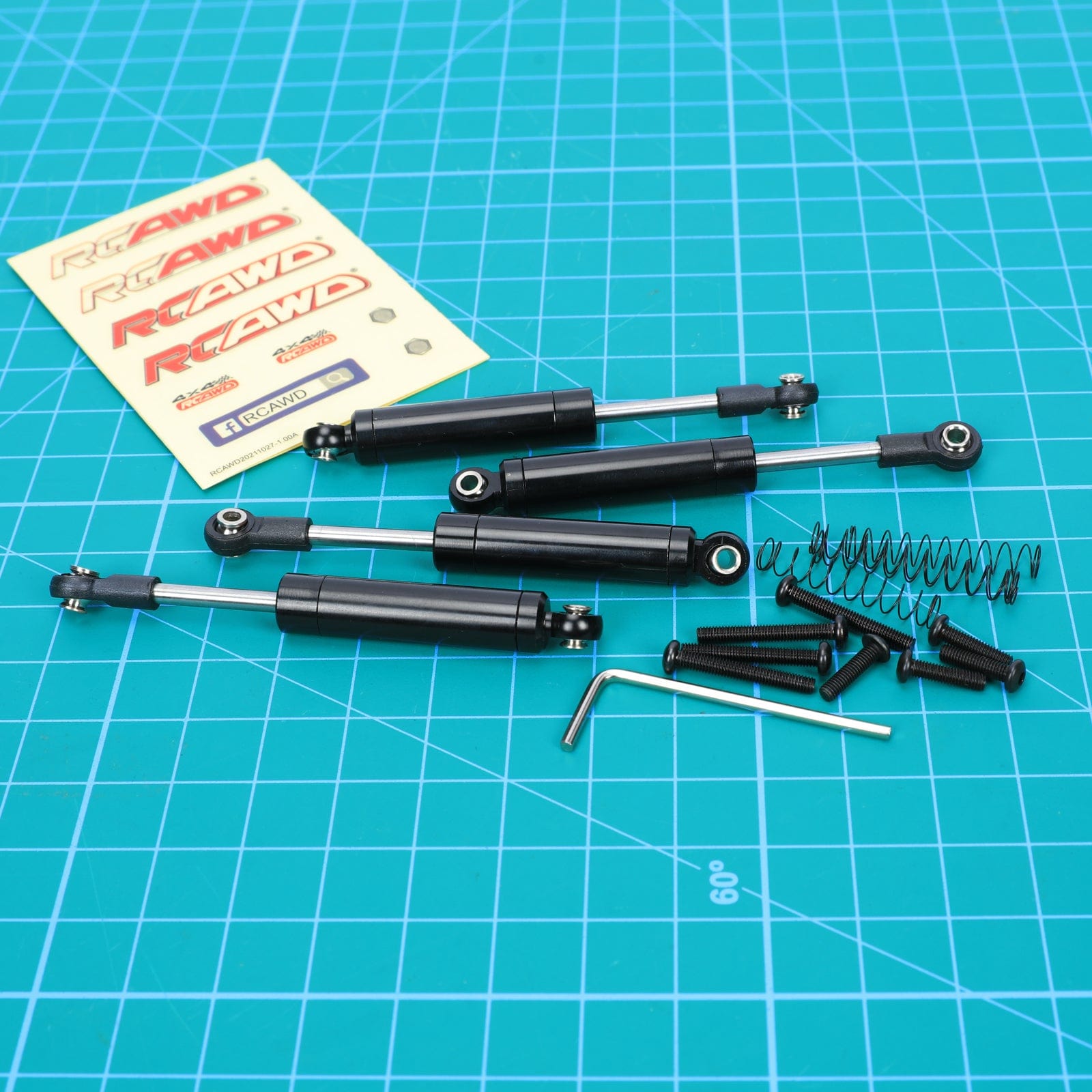 RCAWD Axial UTB18 83mm Scale Shocks oil filled type