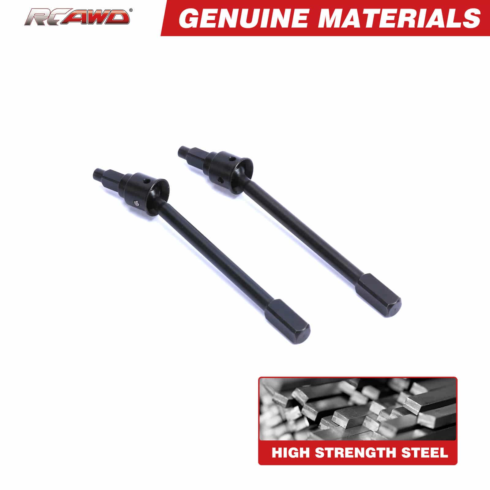 RCAWD Axial UTB18 CVD Front Axle Driveshaft - Axial UTB18
