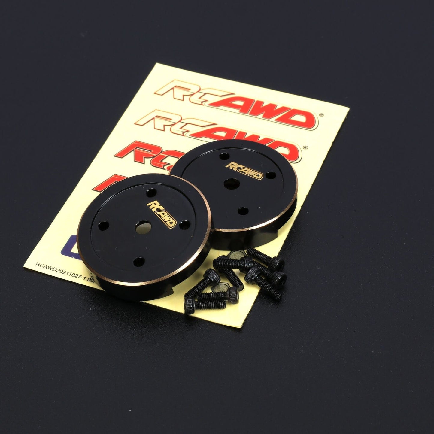 RCAWD Axial UTB18 RCAWD Axial UTB18 Brass Outer Portal Cover AXI31200