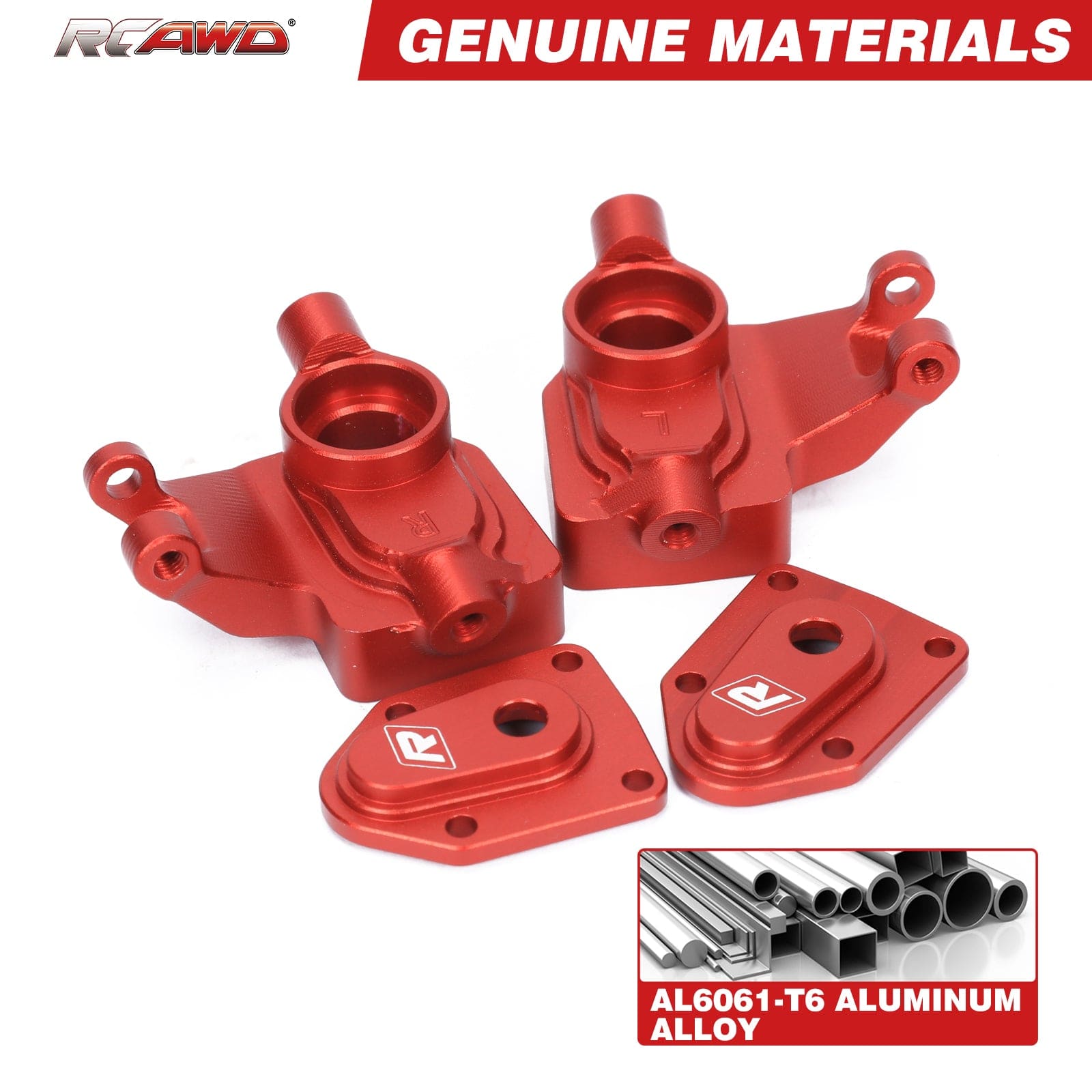 RCAWD Axial UTB18 RCAWD Axial UTB18 Capra Aluminum Portal Steering Kunkle Set AXI212010