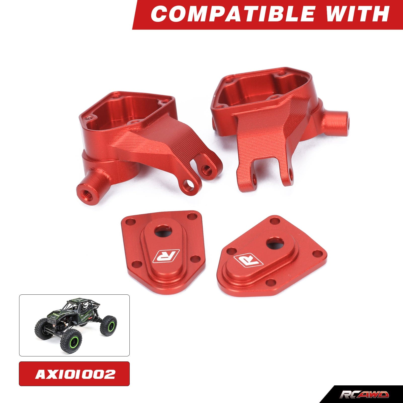 RCAWD Axial UTB18 RCAWD Axial UTB18 Capra Aluminum Portal Steering Kunkle Set AXI212010