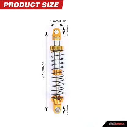 RCAWD Axial UTB18 RCAWD Axial UTB18 Capra upgrade parts shock absorber damper oil filled type 4pcs  AXI213004