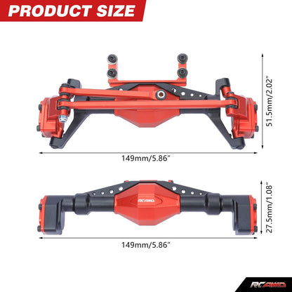 RCAWD Axial UTB18 RCAWD Axial UTB18 Capra upgrades aluminium axle housing set D2-AXI218001