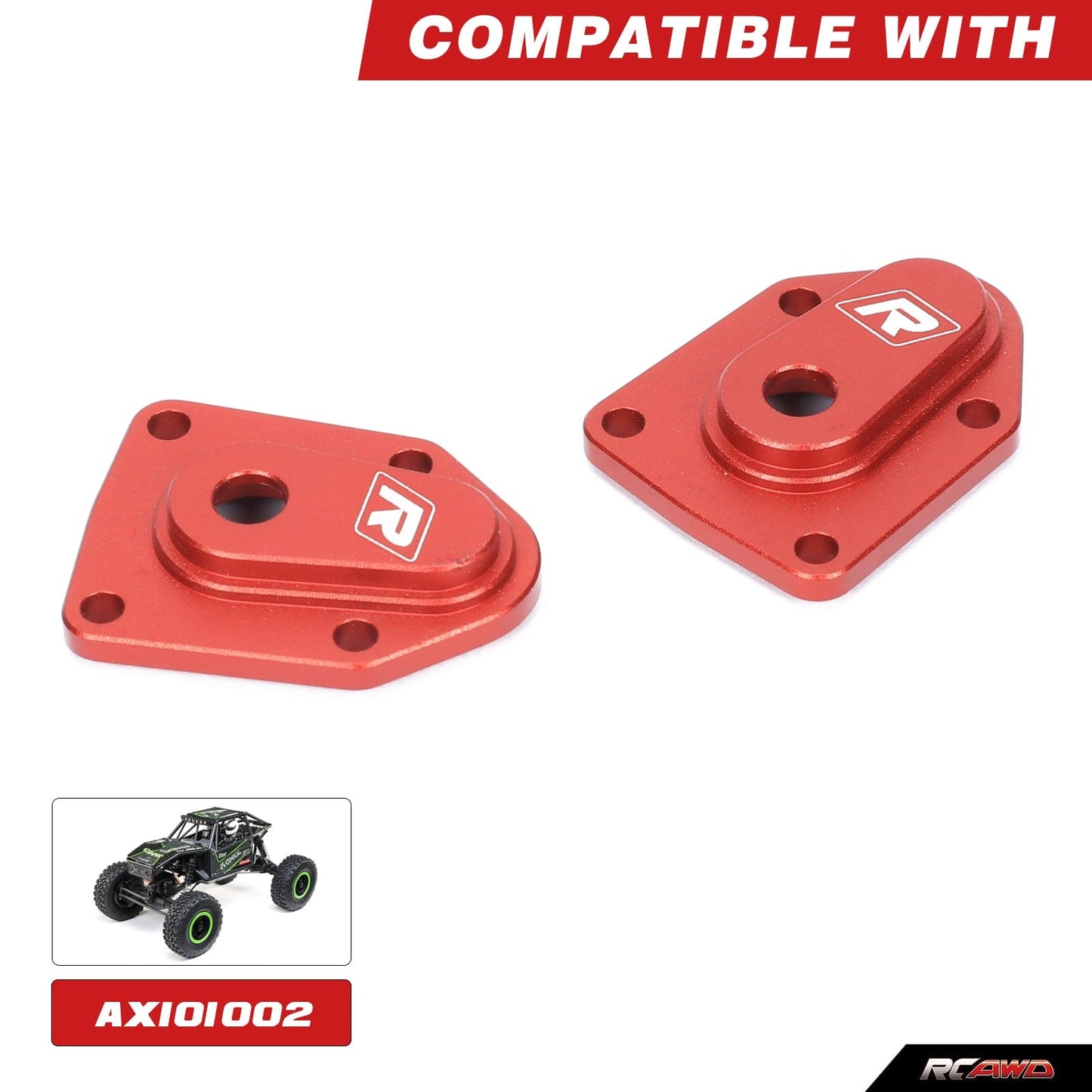 RCAWD Axial UTB18 RCAWD Axial UTB18 Capra upgrades Aluminum alloy Portal Box Cover portal gear housing cover AXI312004