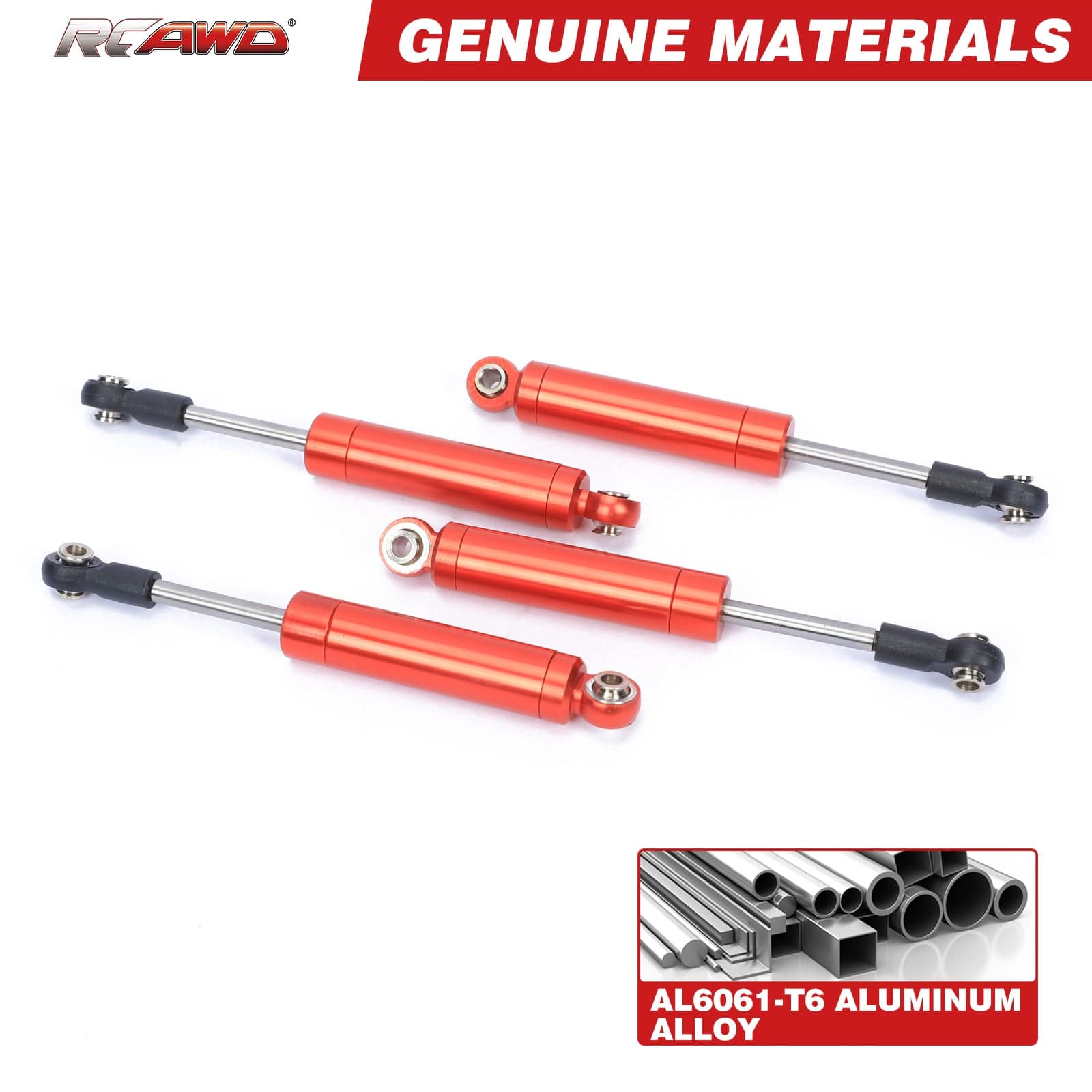 RCAWD Axial UTB18 RCAWD Axial UTB18 Capra upgrades Aluminum front/rear built in spring shock absorber damper oil filled type AXI213000