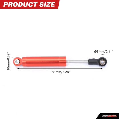 RCAWD Axial UTB18 RCAWD Axial UTB18 Capra upgrades Aluminum front/rear built in spring shock absorber damper oil filled type AXI213000