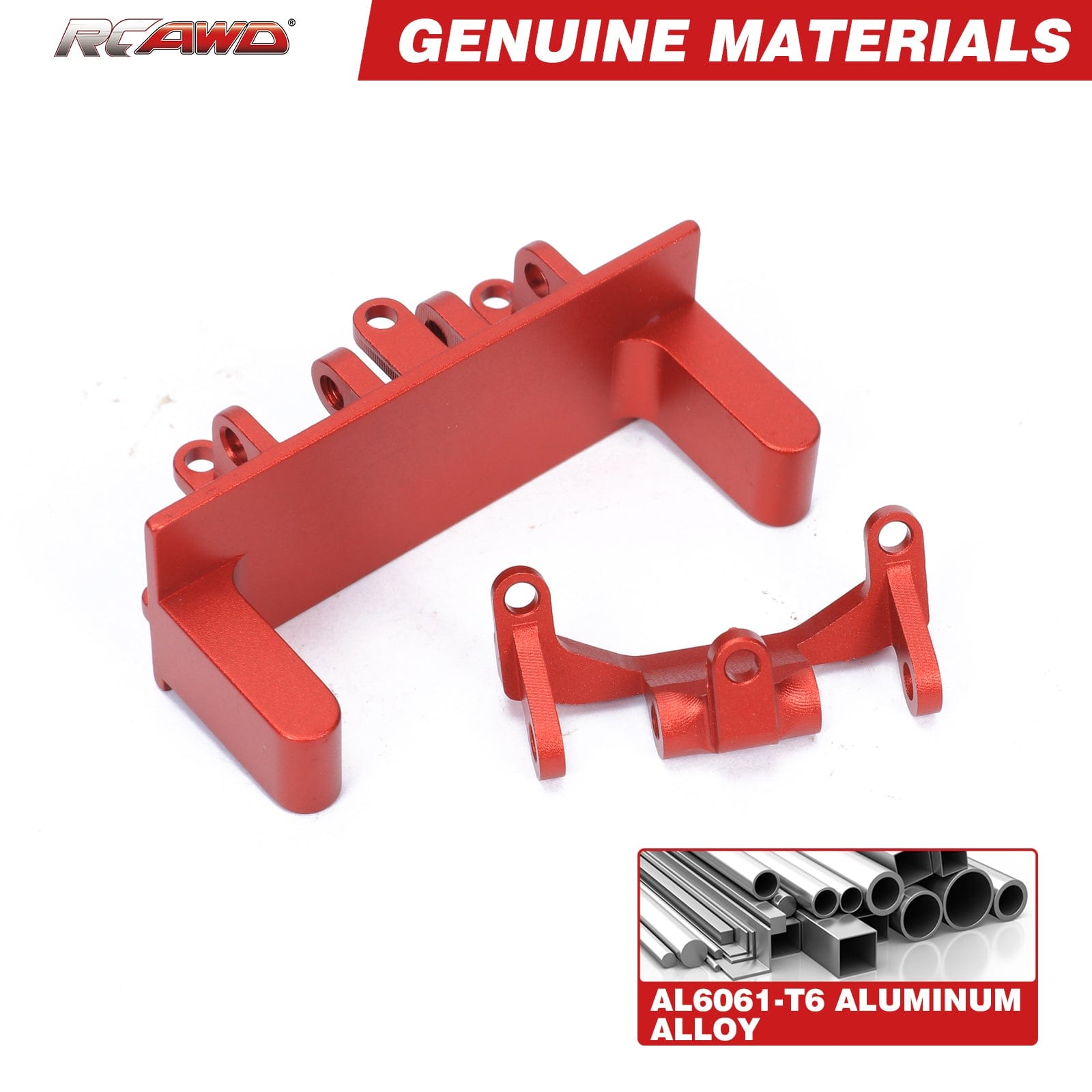 RCAWD Axial UTB18 RCAWD Axial UTB18 Capra upgrades Aluminum front servo linkage mount plate rear linkage mount plate AXI212009