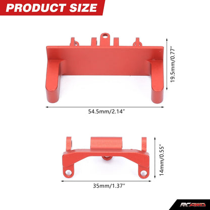 RCAWD Axial UTB18 RCAWD Axial UTB18 Capra upgrades Aluminum front servo linkage mount plate rear linkage mount plate AXI212009