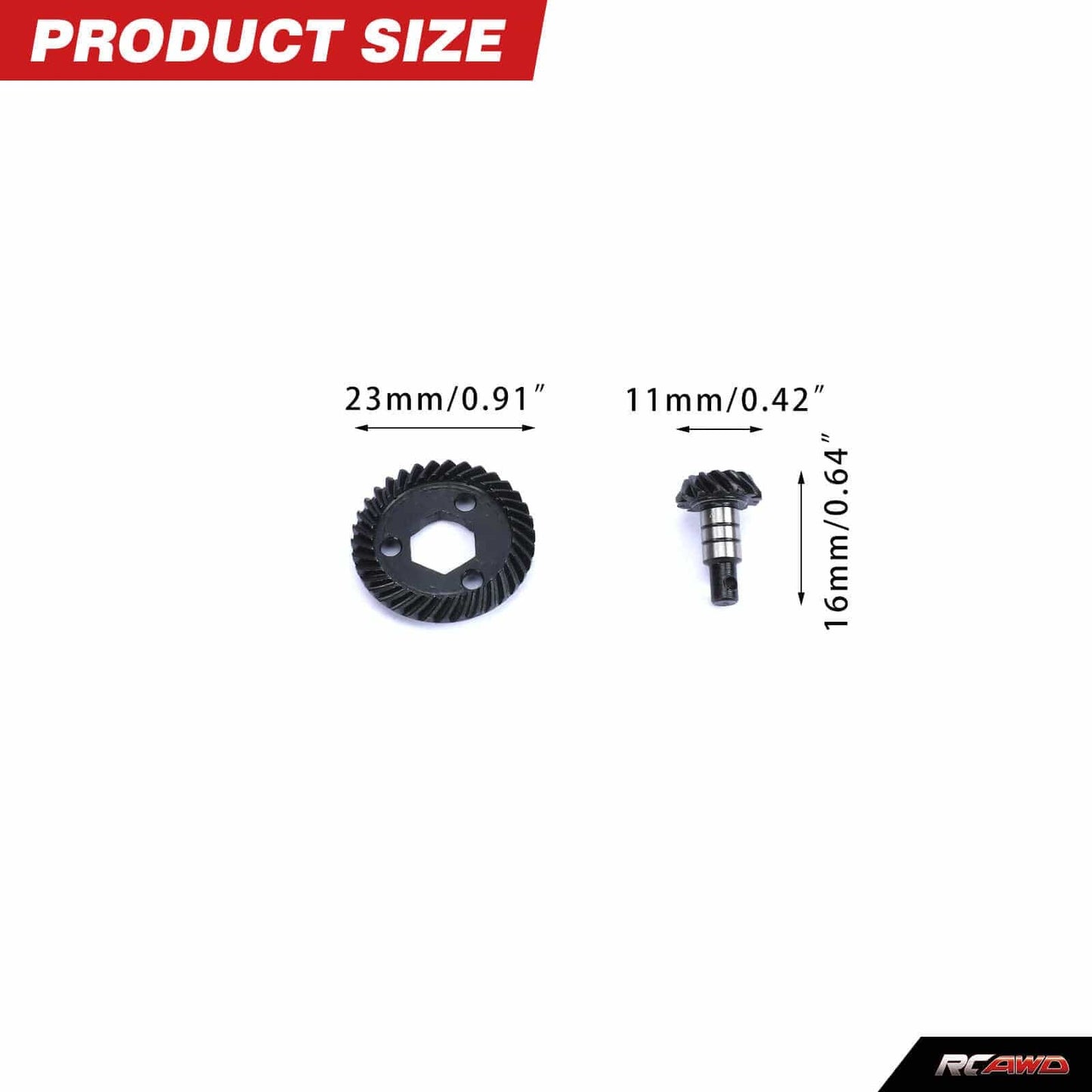 RCAWD Axial UTB18 RCAWD Axial UTB18 Diff gear Bevel Gear Set AXI212000