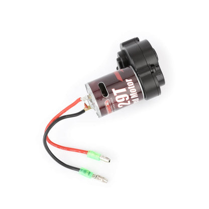 RCAWD Axial UTB18 RCAWD UTB18 380 29T Brushed Motor with Full Metal Gearbox Transmission Set for Axial 1/18 UTB18 Capra 4WD Upgrade Parts