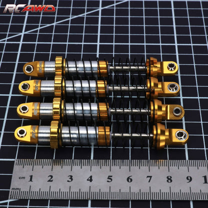 RCAWD Axial UTB18 Yellow RCAWD Axial UTB18 Capra upgrade parts shock absorber damper oil filled type 4pcs  AXI213004