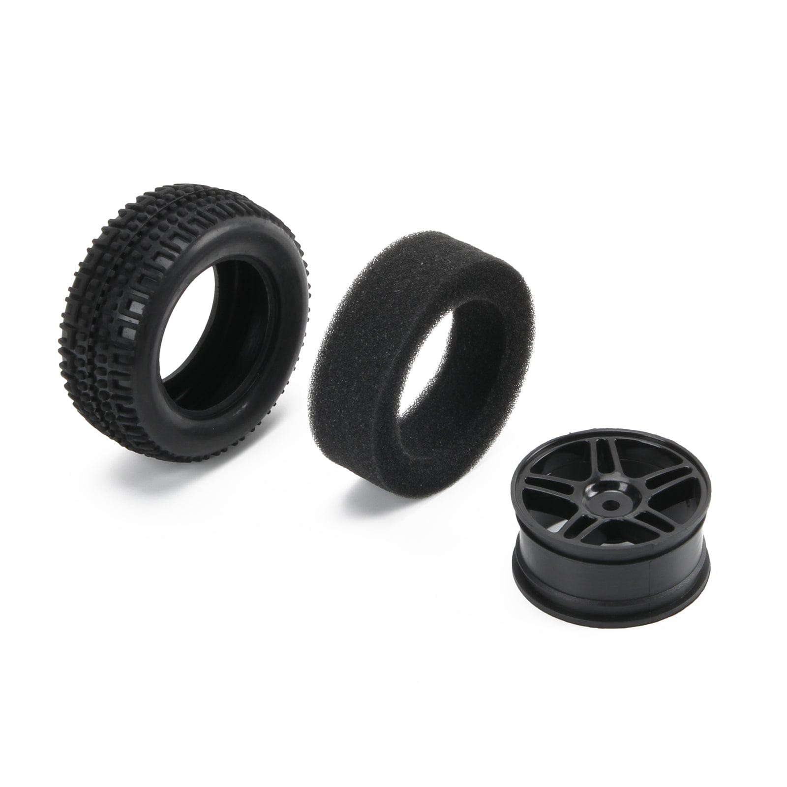 RCAWD Axial Yeti Jr RCAWD Axial 1/18 Yeti Jr 75*31mm Wheel Rim & Rubber Tire