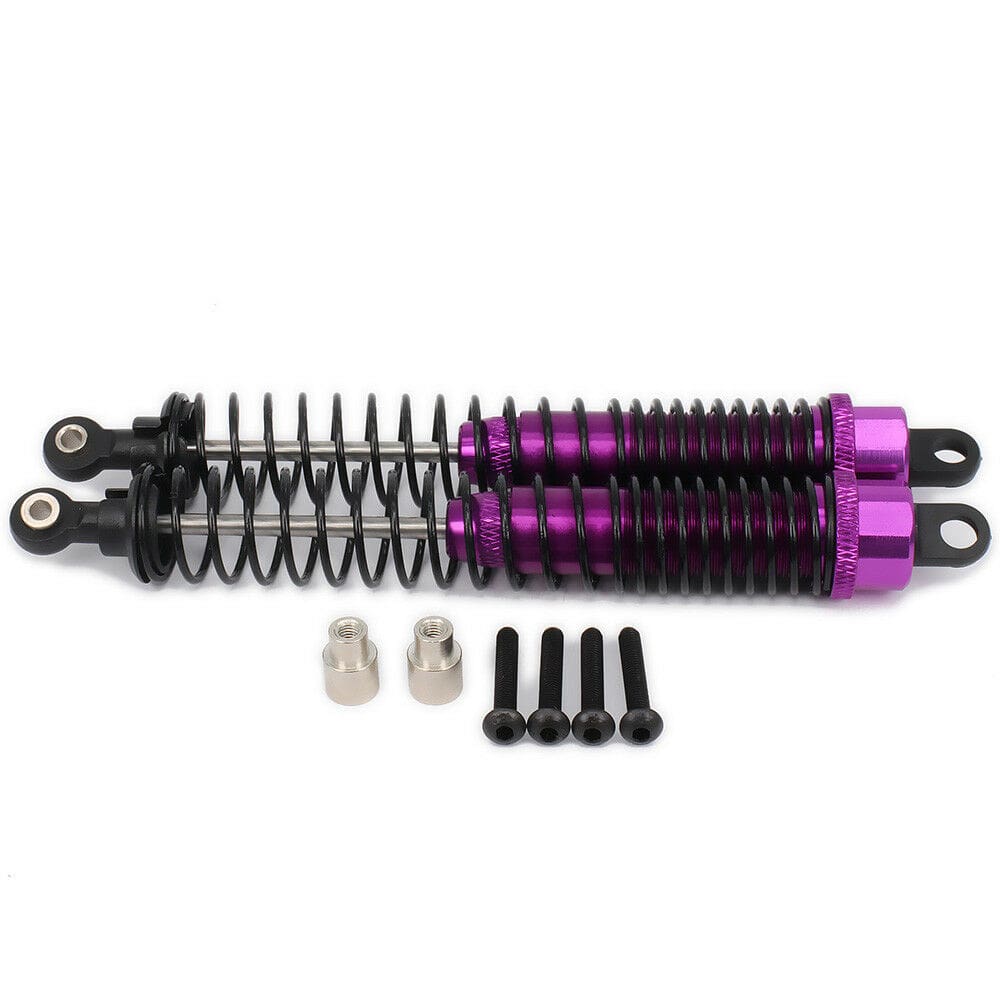 RCAWD AXIAL Yeti Purple RCAWD Axial Yeti metal 130mm Shocks Absorber Oil Filled style 2pcs AX31013