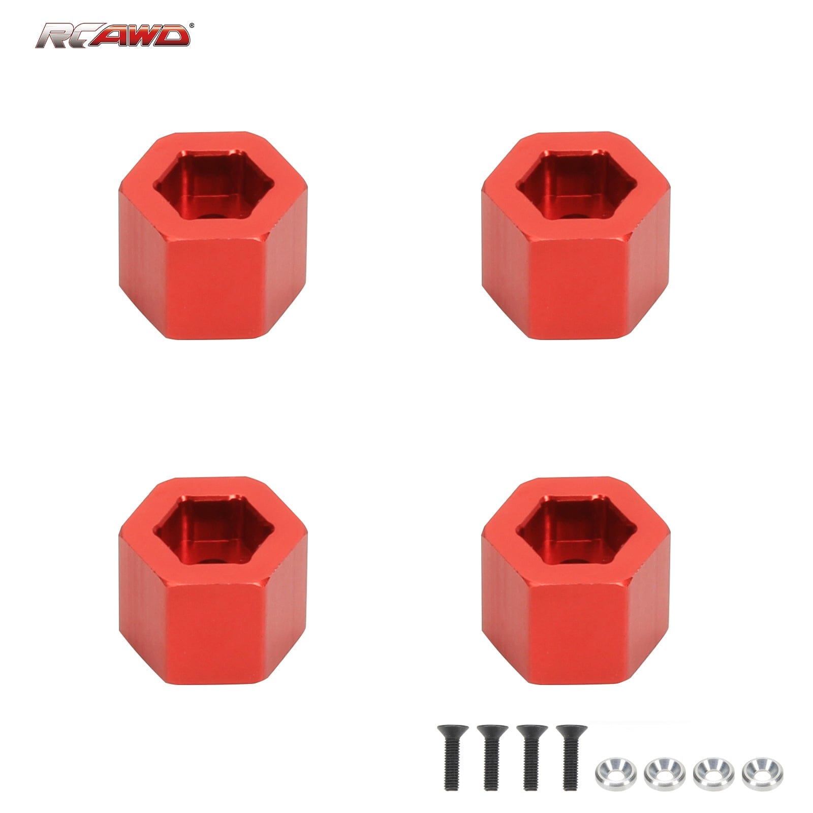 RCAWD Axial Yeti Jr. Can-Am Maverick upgrades 7mm hex to