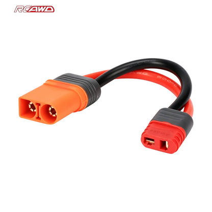 RCAWD Battery Adapter RCAWD Battery Adapter Cable T Female to IC5 Male