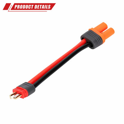 RCAWD Battery Adapter RCAWD Battery Adapter Cable T Male to IC5 Female