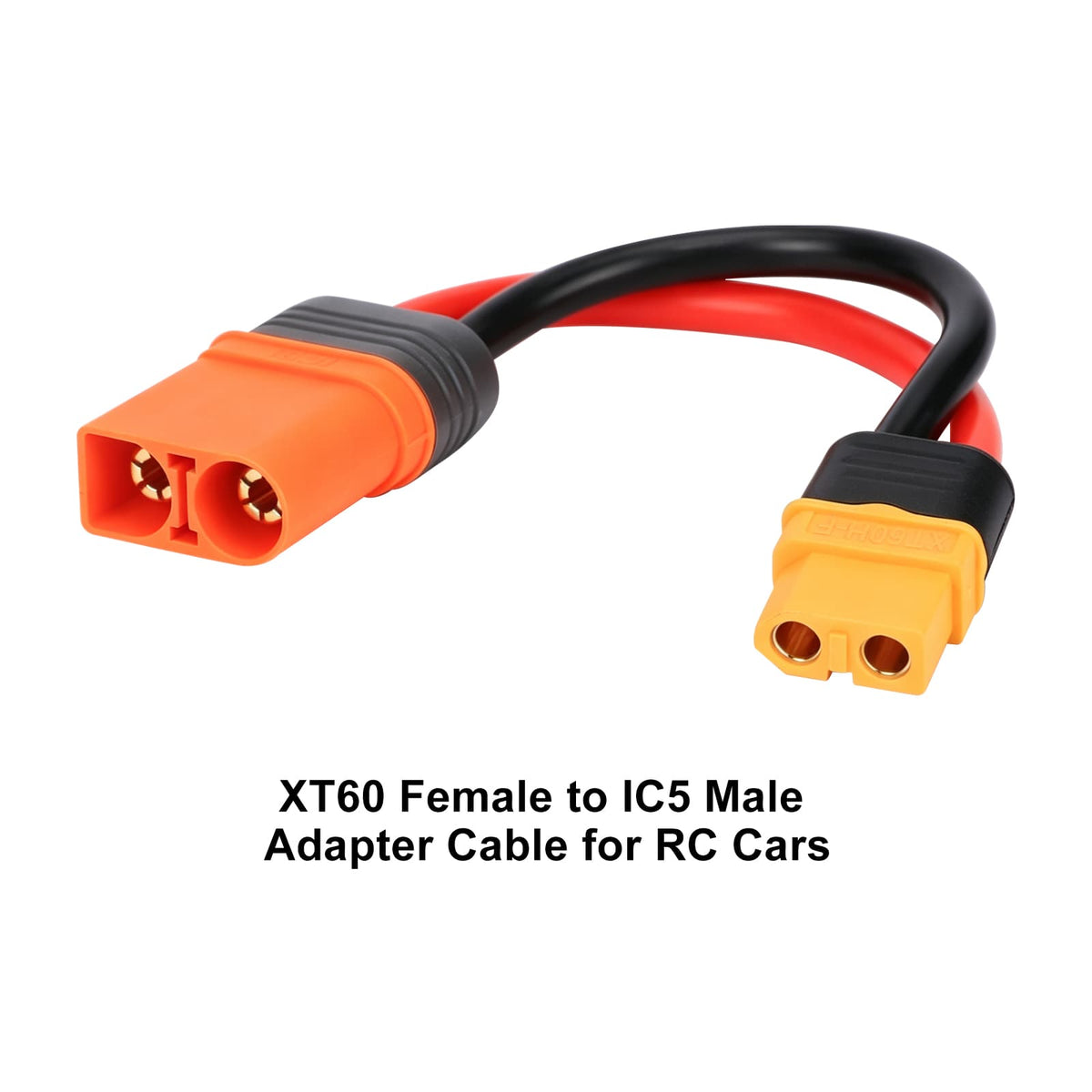 RCAWD Battery Adapter RCAWD Battery Adapter Cable XT60 Female to IC5 Male