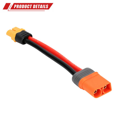 RCAWD Battery Adapter RCAWD Battery Adapter Cable XT60 Female to IC5 Male