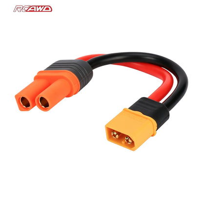 RCAWD Battery Adapter RCAWD Battery Adapter Cable XT60 Male to IC5 Female
