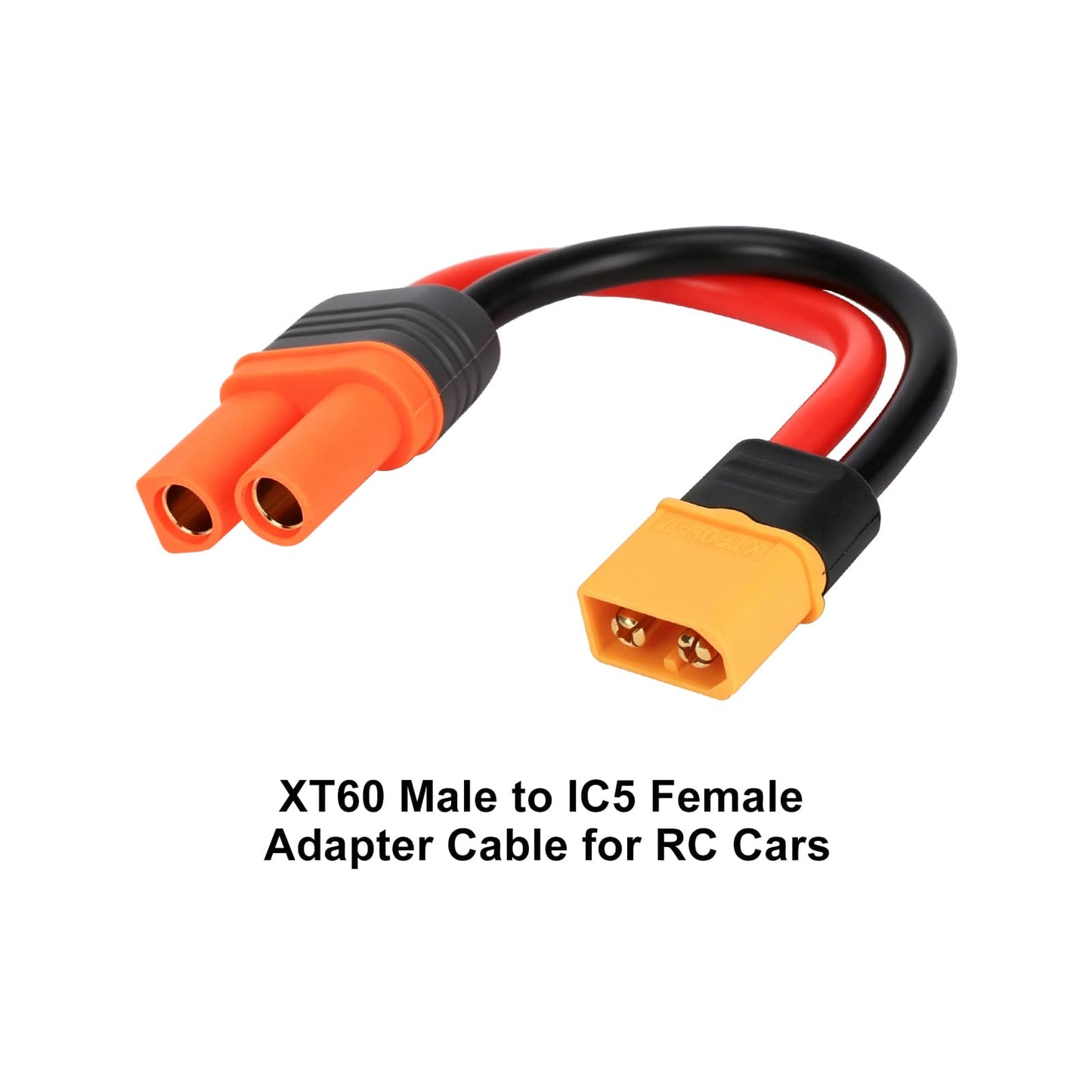 RCAWD Battery Adapter RCAWD Battery Adapter Cable XT60 Male to IC5 Female