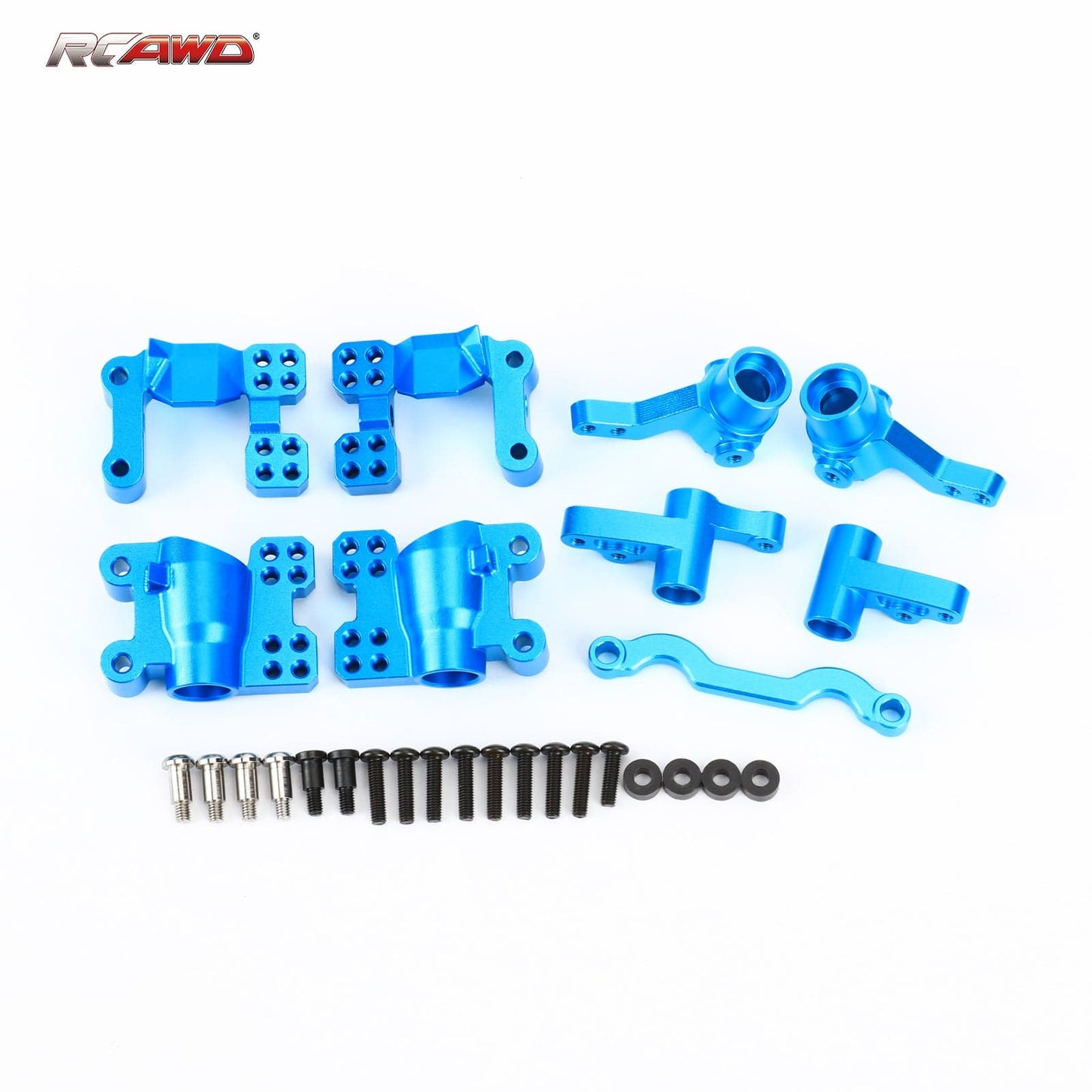 RCAWD Blue RCAWD 1/8 CEN Upgrade Steering Bellcrank Knuckle CM02002