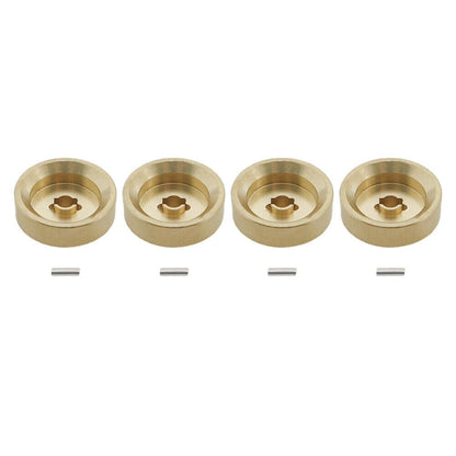 RCAWD Brass Counterweight Hex Hub Adaptors for 1/24 Axial SCX24 - RCAWD