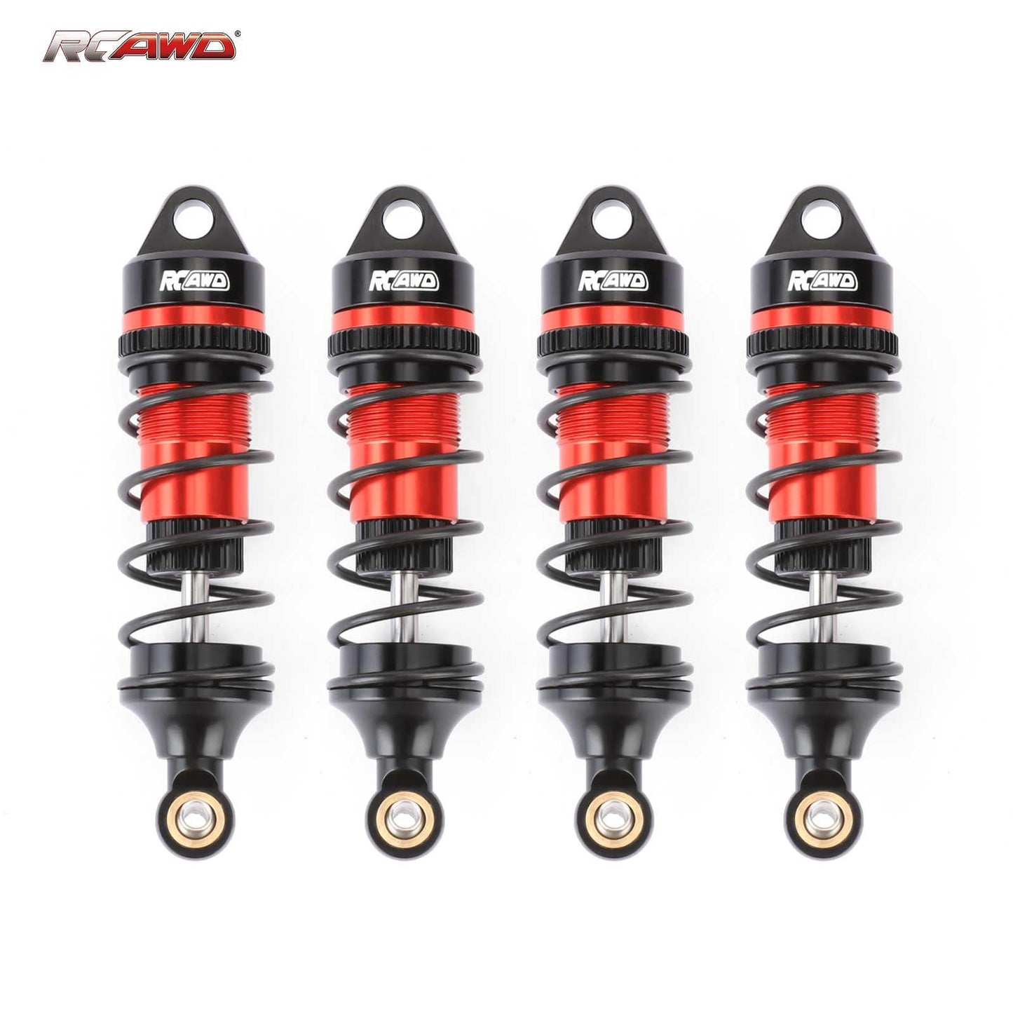 RCAWD CEN 1/8 RCAWD CEN 1/8 Front Rear All Metal Oil Filled Shock Absorbers Damper 4PCS