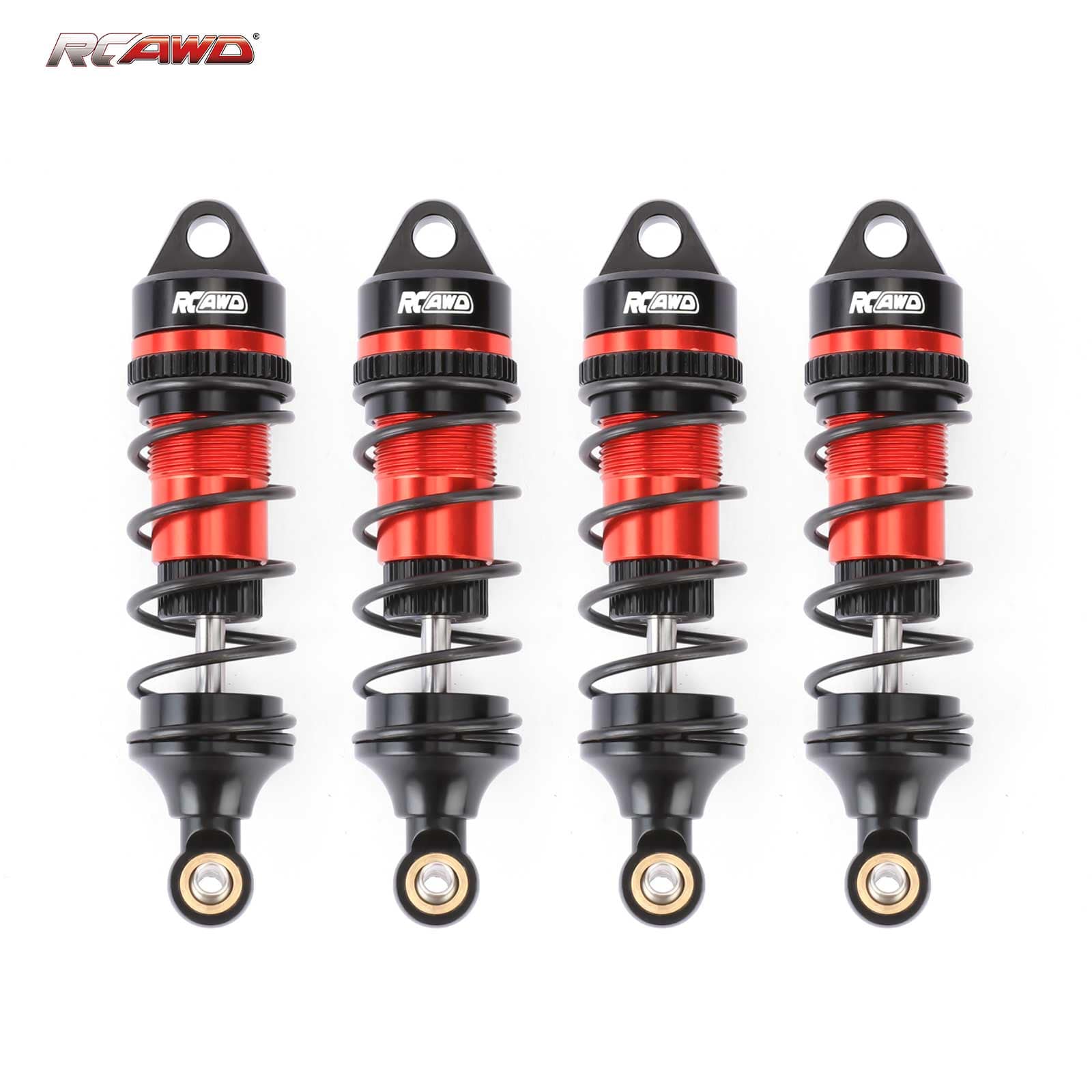 RCAWD CEN 1/8 RCAWD CEN 1/8 Front Rear All Metal Oil Filled Shock Absorbers Damper 4PCS