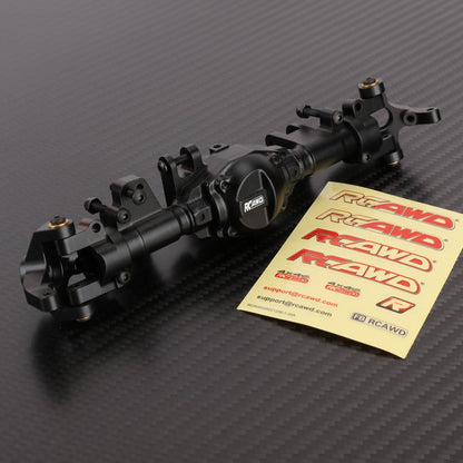 RCAWD CEN Front Axle Housing / Black RCAWD CEN F450 Metal Front Rear Axle Housing Assemblies