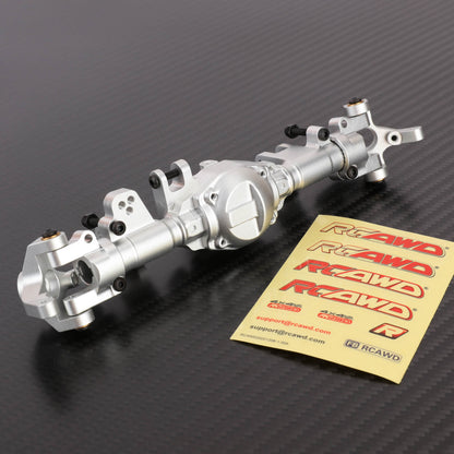 RCAWD CEN Front Axle Housing / Silver RCAWD CEN F450 Metal Front Rear Axle Housing Assemblies