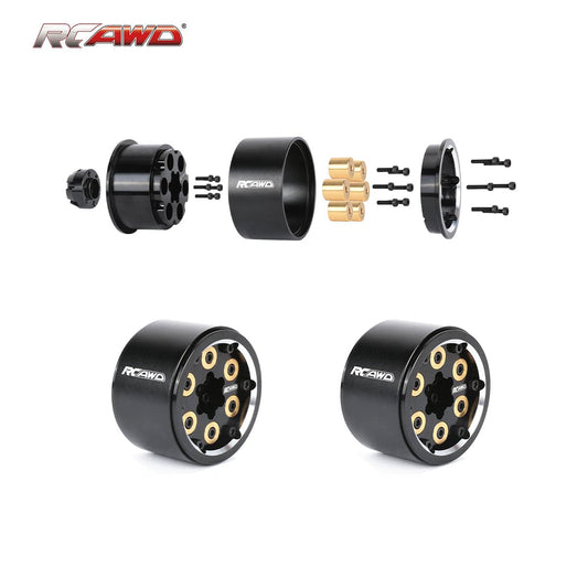 RCAWD Cyberwheelz RCAWD Cyberwheelz adjustable weight 2.2" Beadlock Wheel Rims for 1/10 RC Crawler