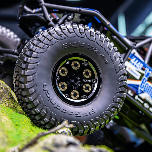 4pcs Pre Rc Wheels Tires 17mm Hex 150 80mm Compatible With Hpi Hsp Rc  Truck G 601099562861054