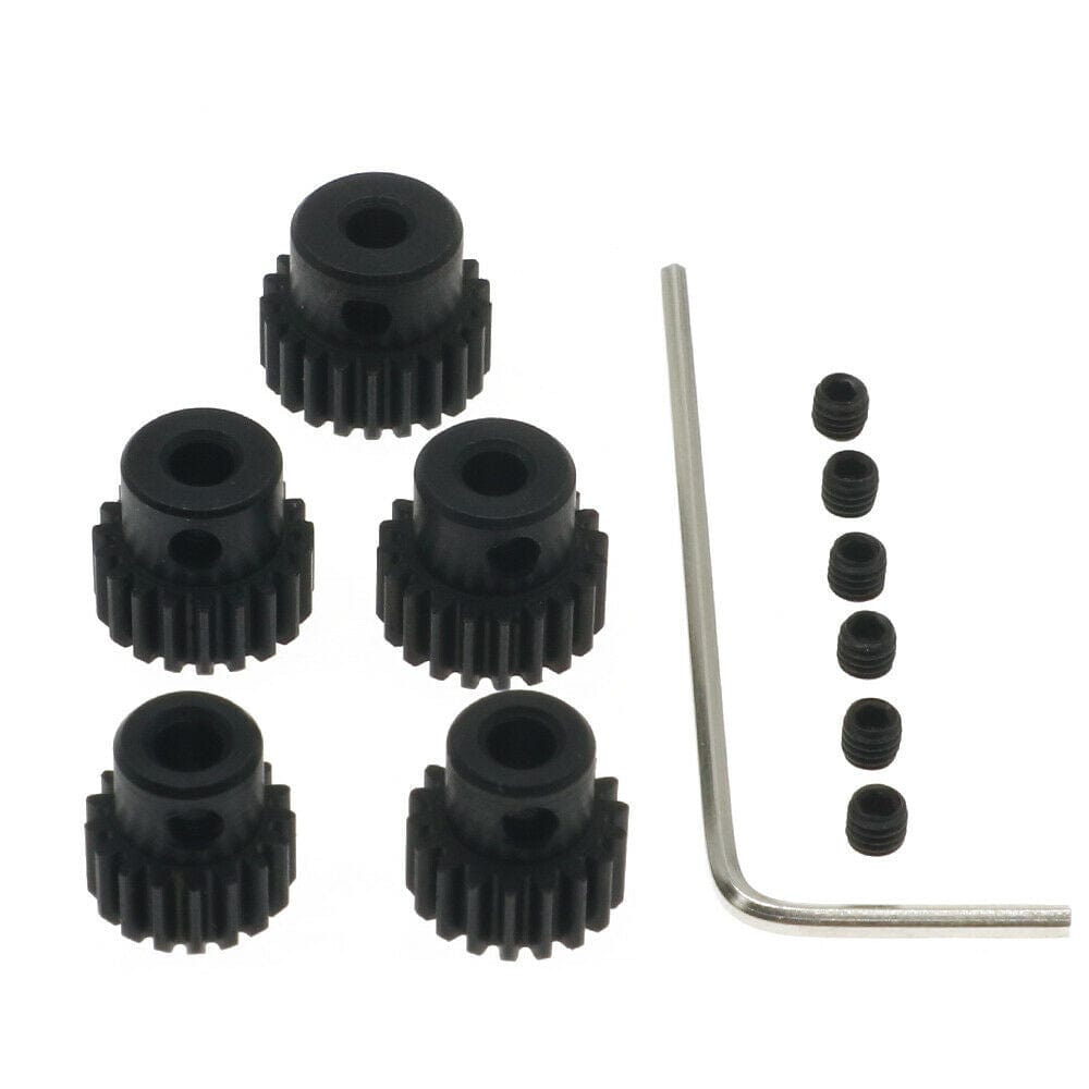 RCAWD ECX 2WD RCAWD ECX 2WD Series Pinion Gear Set 48P 17T 18T 19T 20T 21T DYNG4810