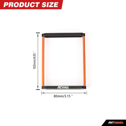 RCAWD Flysky NB4 Transmitter Full Set RCAWD Metal Transmitter Protector Frame Kit For Flysky NB4 RC Transmitter