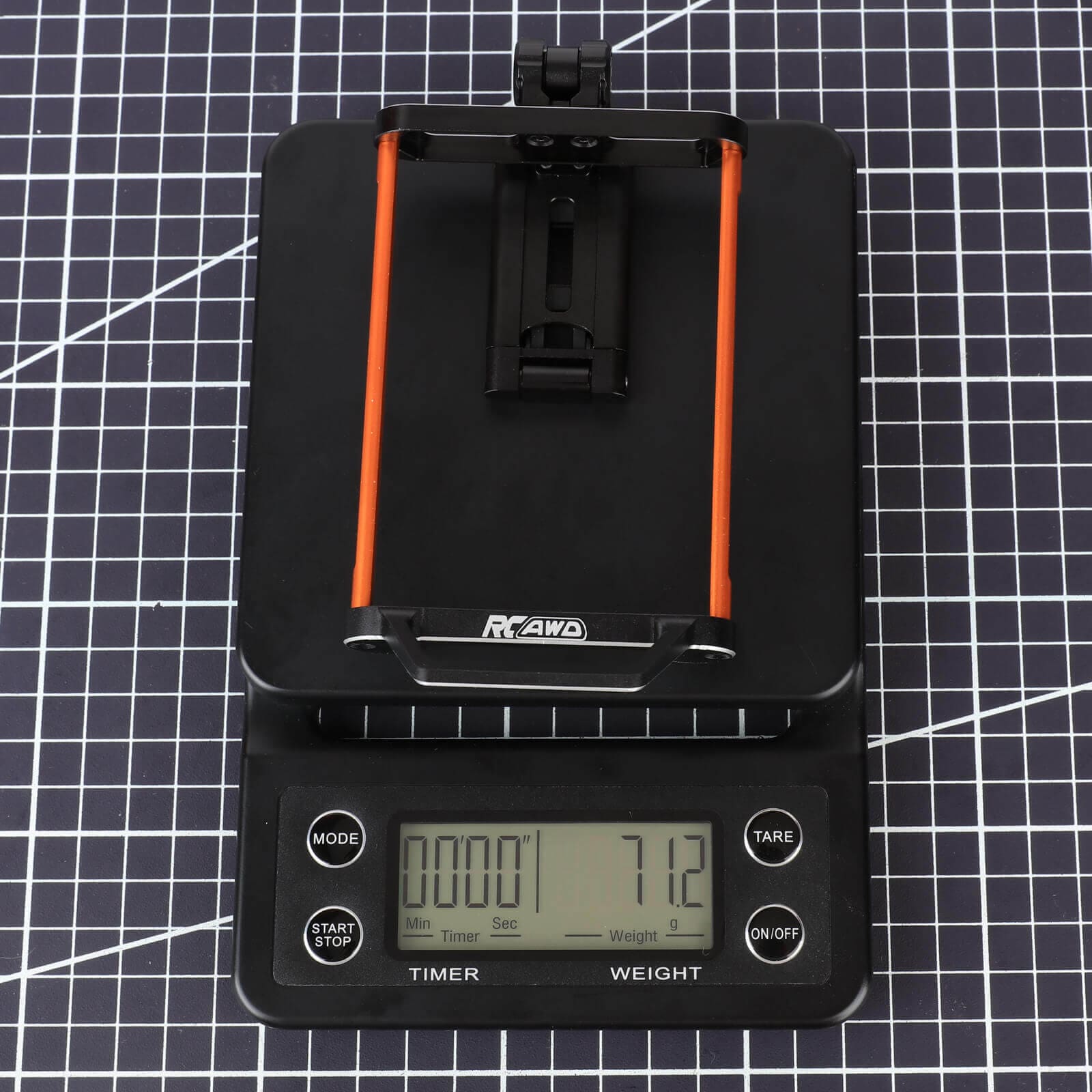 RCAWD Flysky NB4 Transmitter RCAWD FS NB4 Metal Transmitter Battery Protector Frame Phone Stand Kit