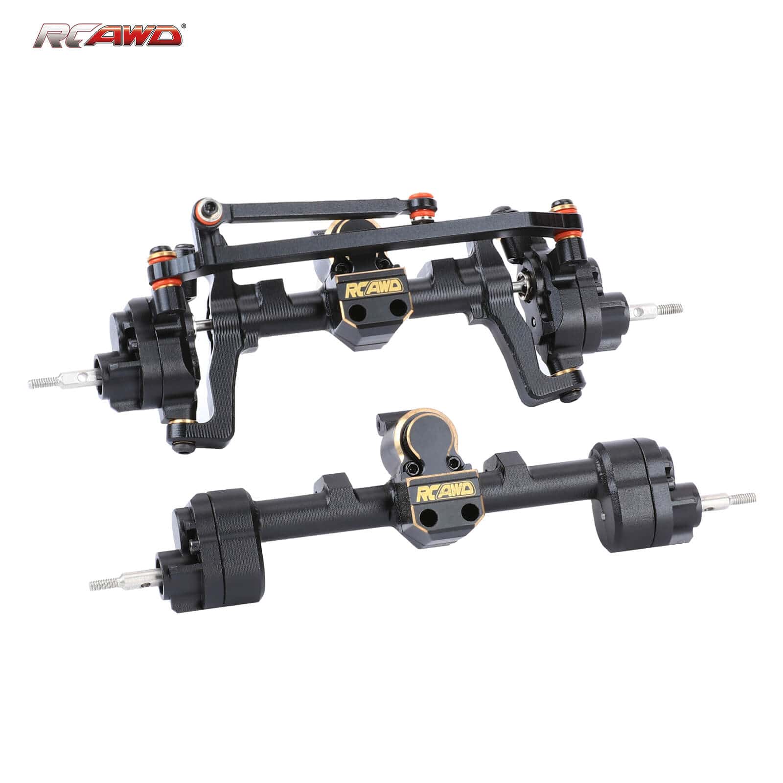 RCAWD FMS 1/18 RCAWD FMS 1/18 RC Car Portal Axles Set with 70MM 50MM Steel Driveshaft