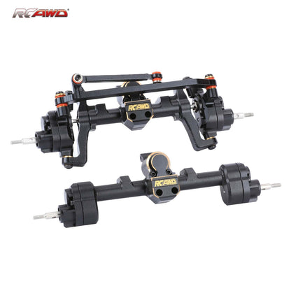 RCAWD FMS 1/18 RCAWD FMS 1/18 RC Car Portal Axles Set with 70MM 50MM Steel Driveshaft