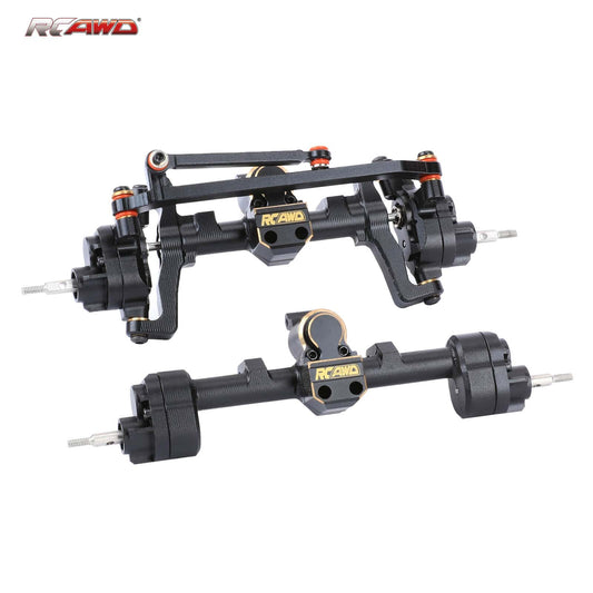 RCAWD FMS 1/18 RCAWD FMS 1/18 RC Car Portal Axles Set with 70MM 50MM Steel Driveshaft