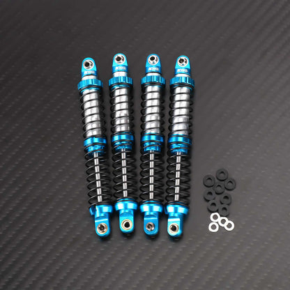 RCAWD FMS FCX10 Blue RCAWD FCX10 LC80 K5 Front Rear Oil Filled Shock Absorber Daul Stage Spring