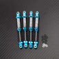 RCAWD FMS FCX10 Blue RCAWD FCX10 LC80 K5 Front Rear Oil Filled Shock Absorber Daul Stage Spring