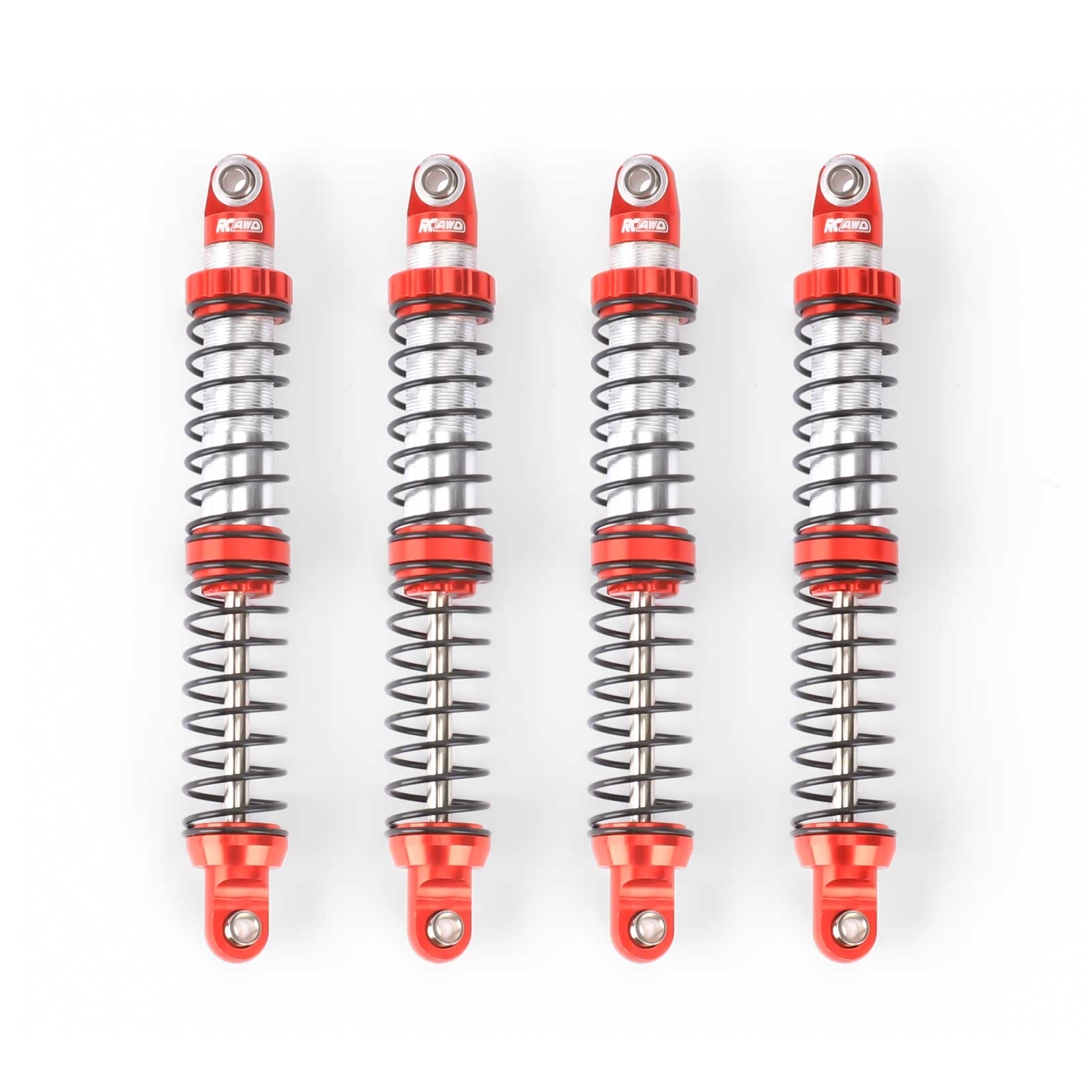 RCAWD FMS FCX10 RCAWD FCX10 LC80 K5 Front Rear Oil Filled Shock Absorber Daul Stage Spring