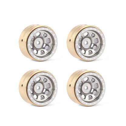 RCAWD FMS FCX24 432g/pc Wheel Rims RCAWD FCX18 FCX24 108g/pcs 8 Hole Aluminum Alloy Wheel Rims With CounterWeight