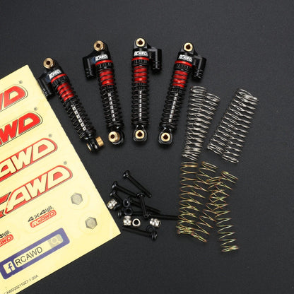 RCAWD FMS FCX24 Black RCAWD FMS FCX24 47mm Oil Filled Shock Absorber Damper C-C3002R